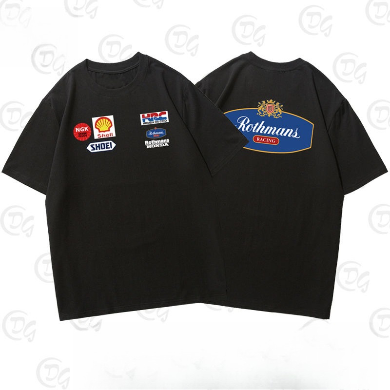 Summer Cloth - Honda casual sporty loose-hem shirt Hasegawa