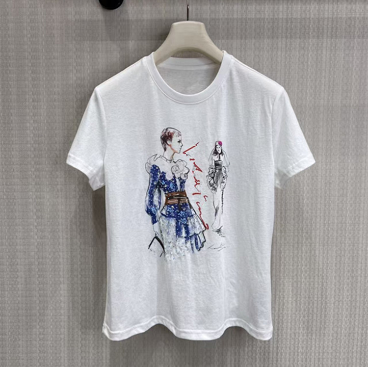 Summer Clothing Cartoon - Customization European women's clothing - New