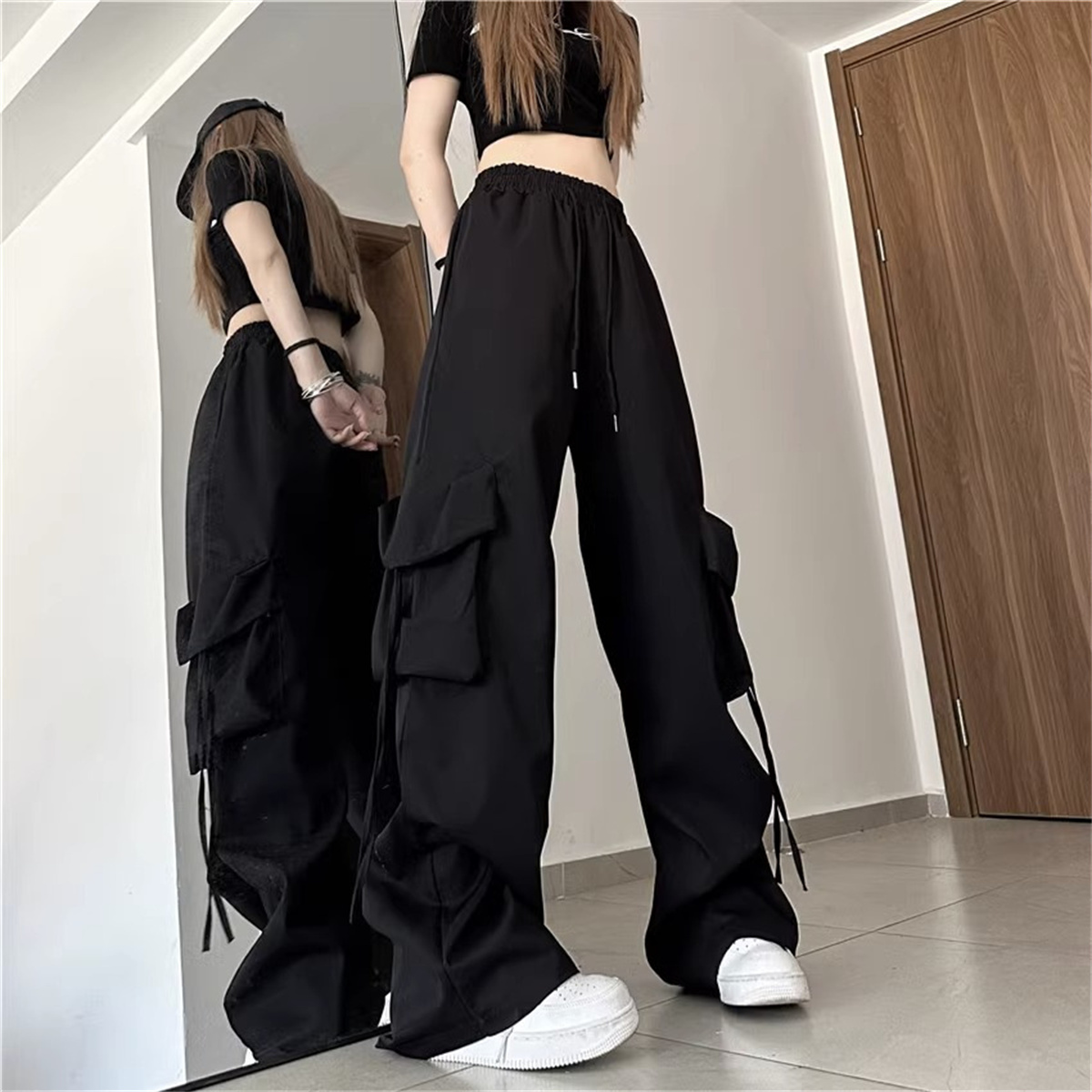 Summer Clothing Bundle - Plus Size Women Cargo Pants High