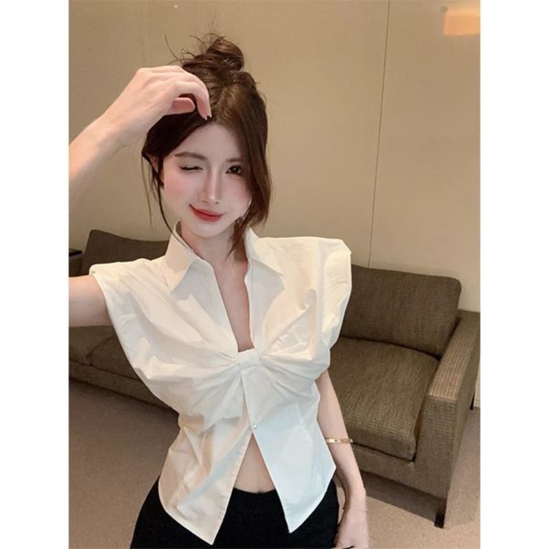 Summer Clothing Young Women - Women Clothing Summer Fashion Casual Button