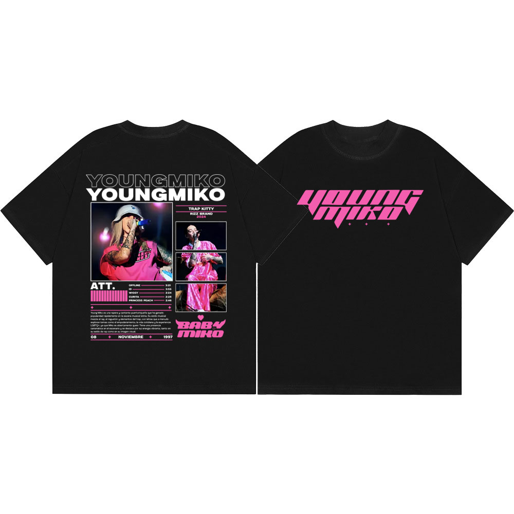 Summer Clothing Young Women - Rapper Young Miko Merch T Shirt