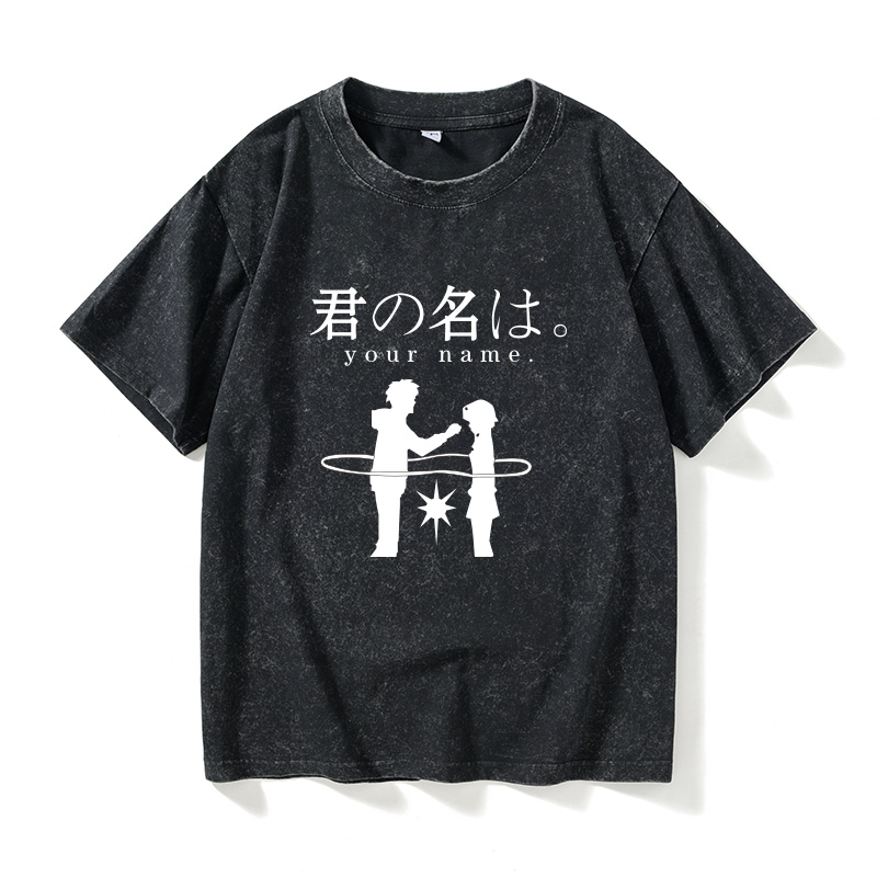 Summer Clothing Name - Loose Cotton round Neck Short Sleeve
