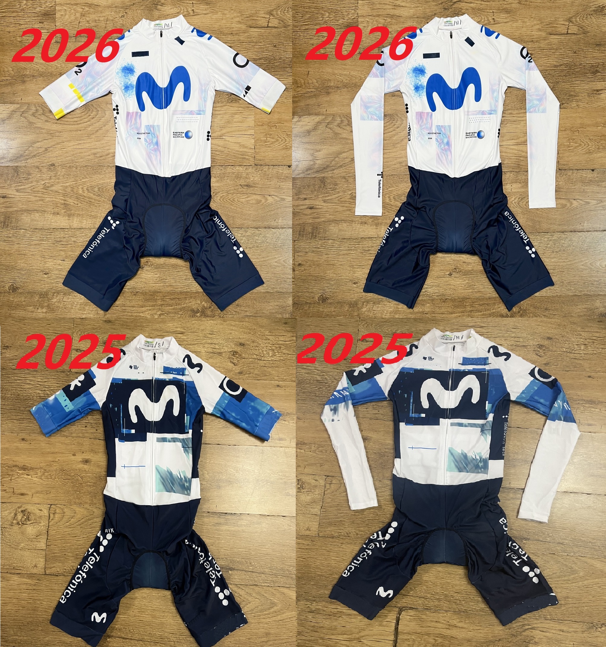 Summer Clothing Material - LASER CUT Skinsuit 2026 MOVISTARful TEAM