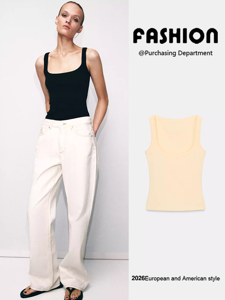 Summer Clothing Options - Slim Fit Sleeveless round Neck T-Shirt