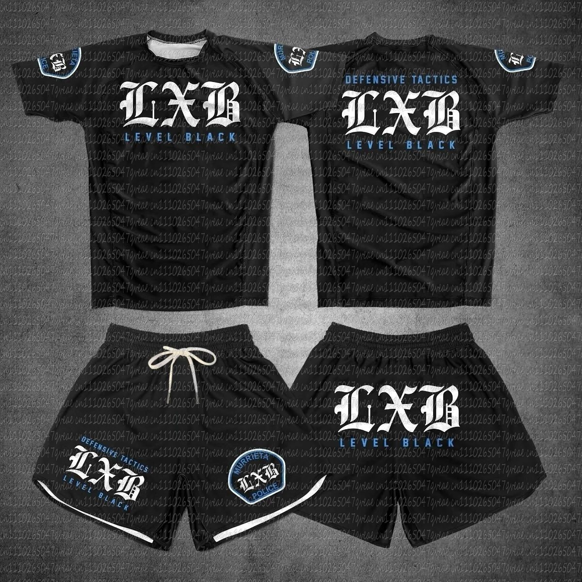 Summer Outdoor Clothing - Quick Drying Black V1 LXB AJJ