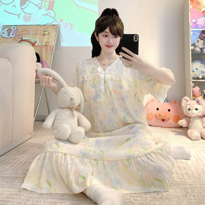 Summer Cloth - Plus Size Women's Cloud Cotton Nightgown