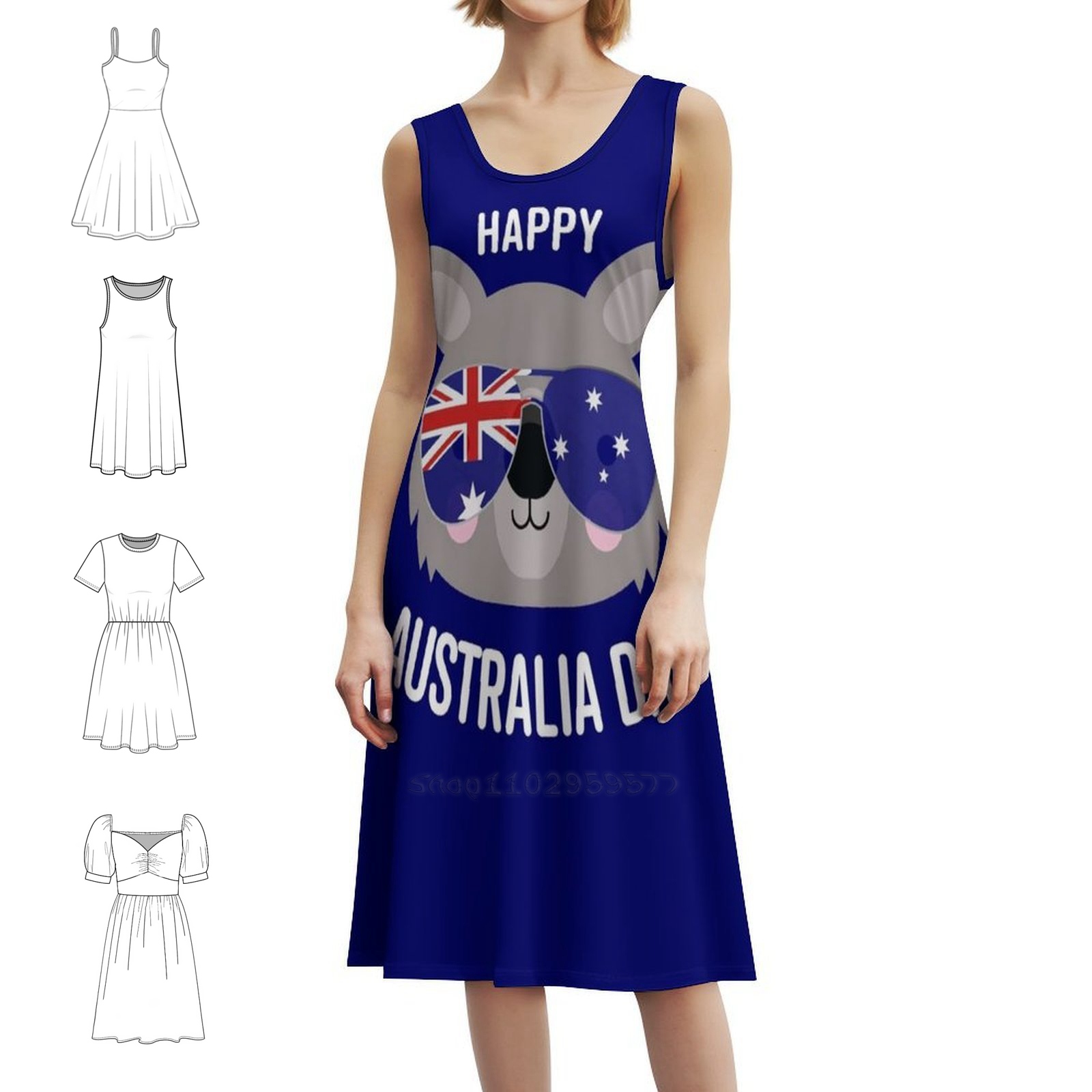Summer Clothing Women Australia - Happy Australia Day-Wombat Women's Streetwear Party