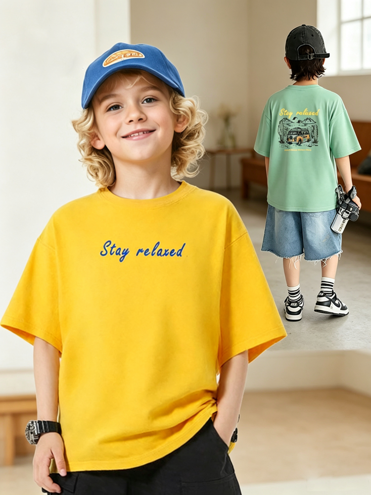 Summer Clothing Options - Kids T-Shirt Casual Boys Short Sleeve