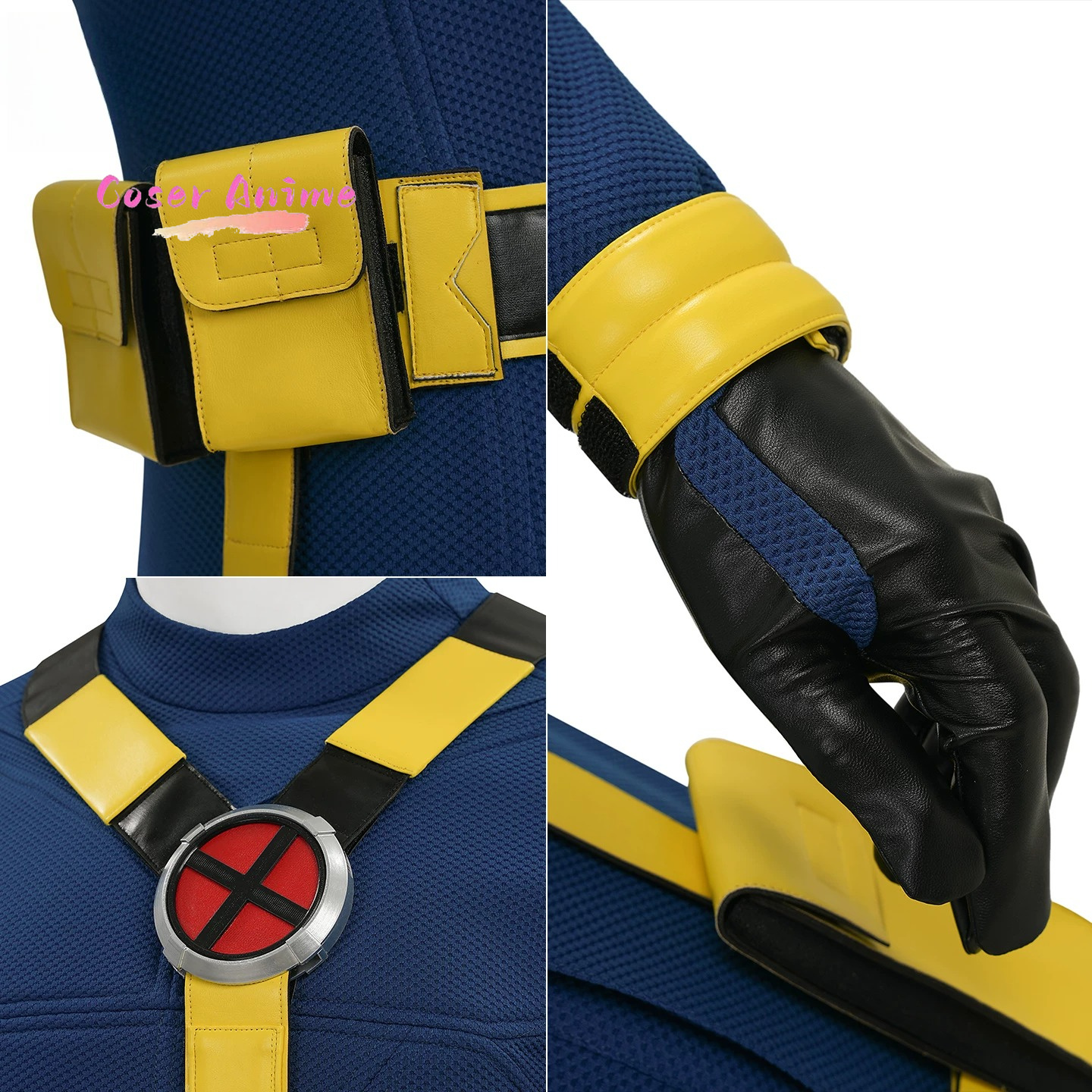 Summer Clothing Cartoon - Scott Summers Cyclops Cosplay Costume Uniform