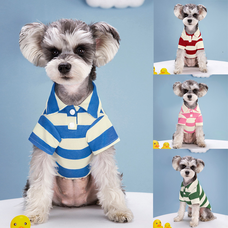 Summer Dog Clothing - XS-4XL Dog T-Shirts Thin Breathable Summer