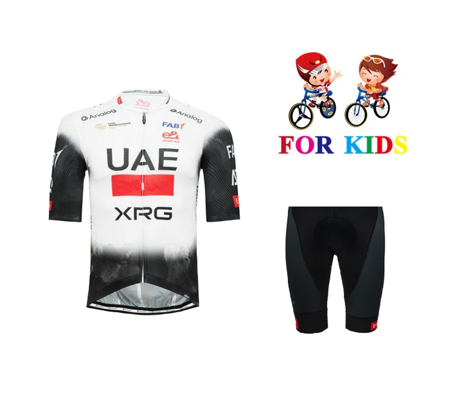 Summer Clothing Material - KID'S 2025 UAE XRG TEAM Children