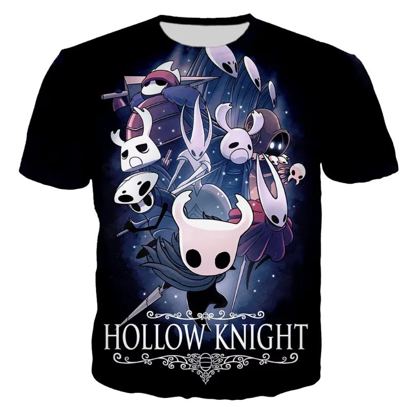 Summer Knights Clothing - Game Hollow Knight 3D Print T-Shirts