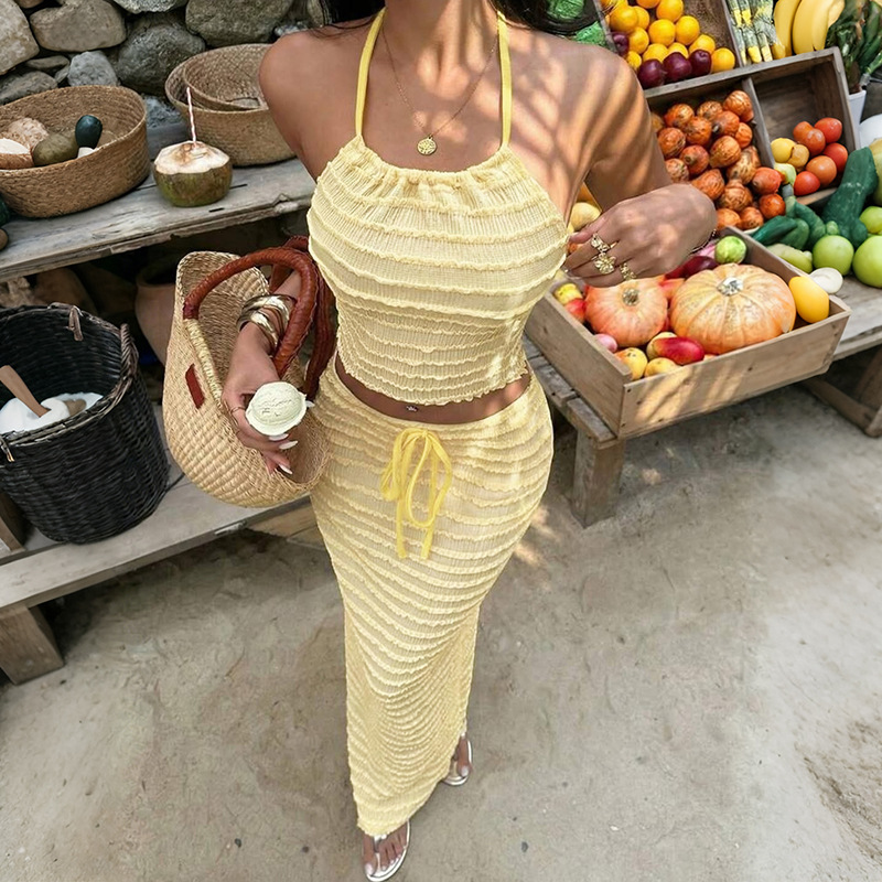 Summer Clothing Bundle - Sexy Elegant Dress Two Piece Skirt