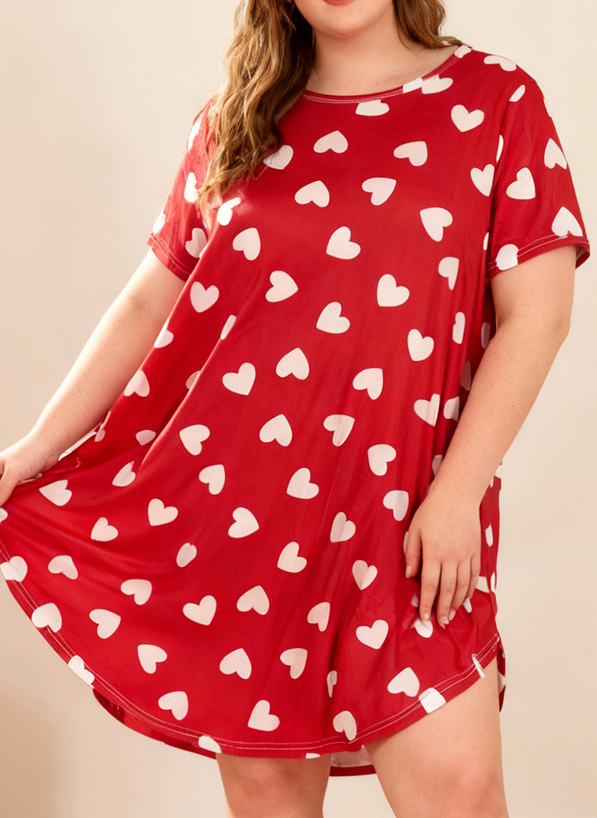 Summer Clothing On Sale - Plus Size Women's Spring Summer Heart