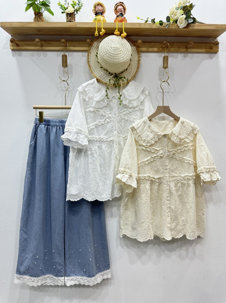 Summer Clothing Japan - Mori kei clothing sweet lolita shirt