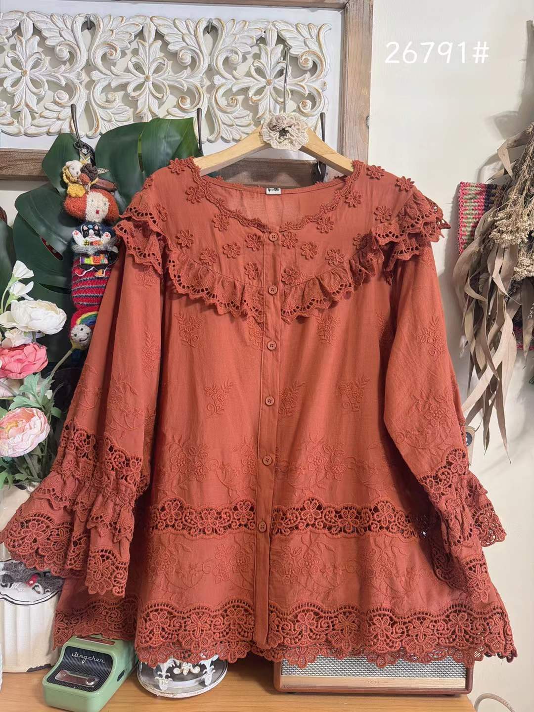 2026 Beautiful women's blouses - Summer Clothing Japan avaliação e preço