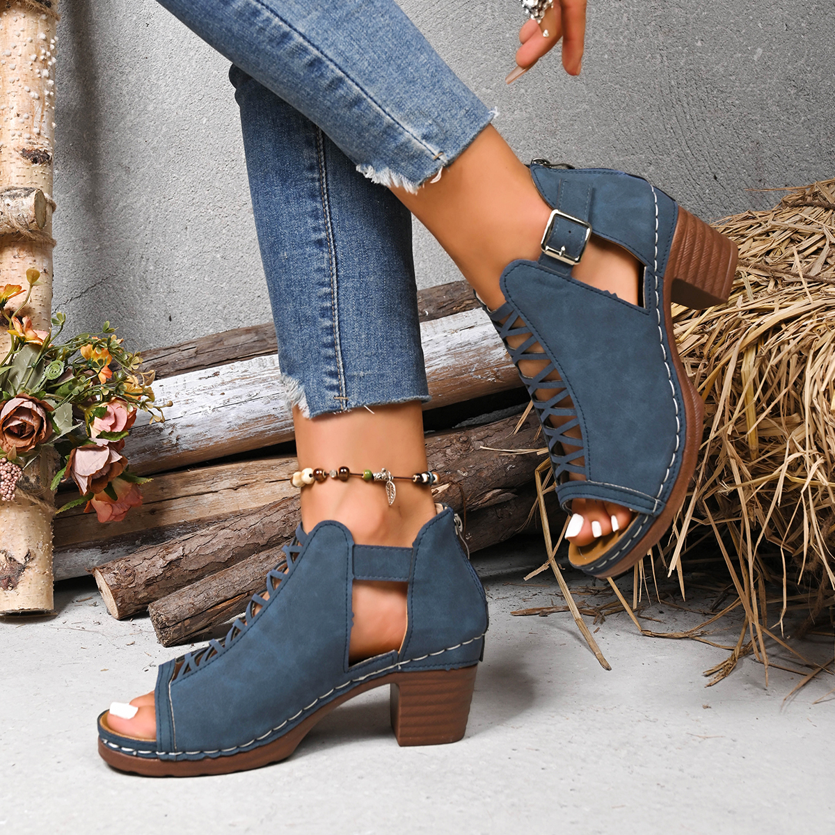 Women Summer Elegant Sandals T - Summer Clothing Bundle avaliação e preço