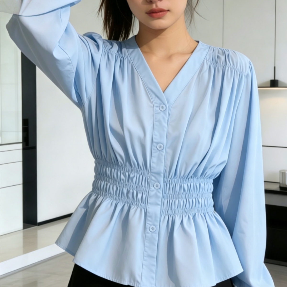200 Pounds Plus Size Office La - Summer Clothing For 60 Year Old Woman avaliação e preço