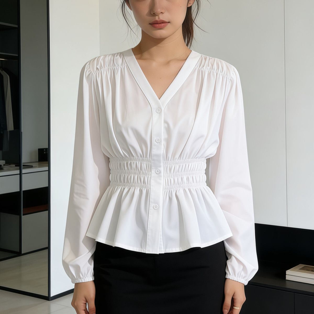 200 Pounds Plus Size Office La - Summer Clothing For 60 Year Old Woman avaliação e preço