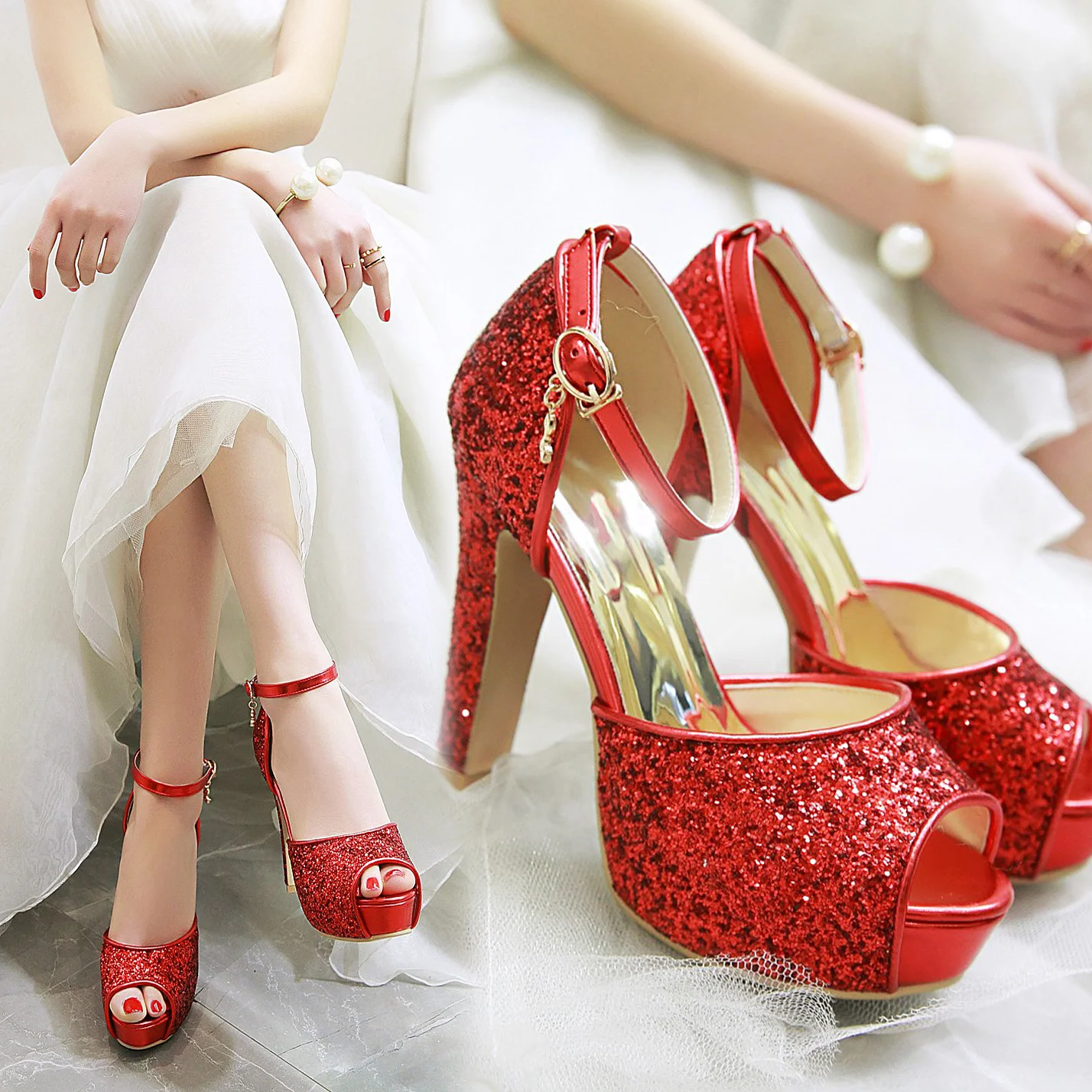 Silver Summer Women High Heel  - Summer Cloth avaliação e preço