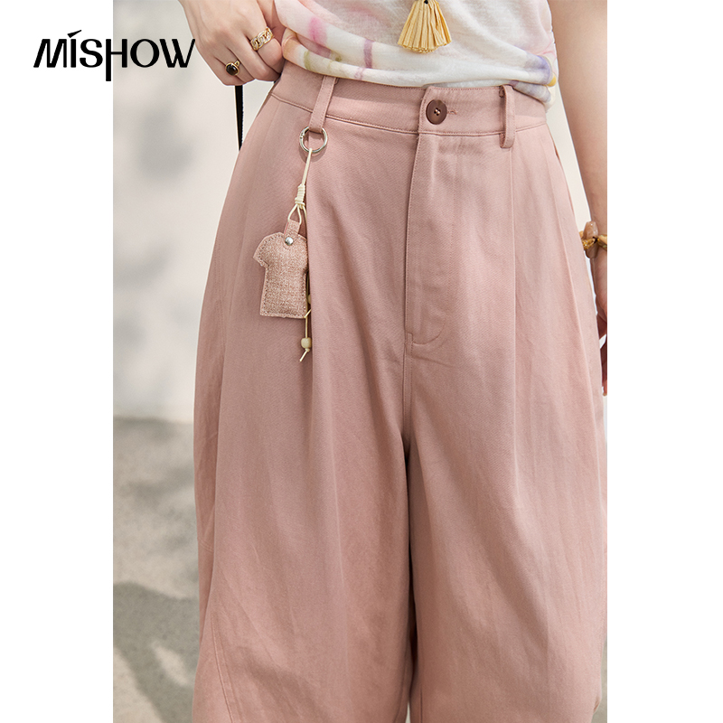 MISHOW Fashion Pink Elegant Dr - Palazzo Pant Wide avaliação e preço
