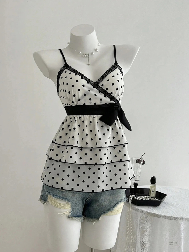 French-Style Retro Lace Patchw - Summer Clothing For 60 Year Old Woman avaliação e preço