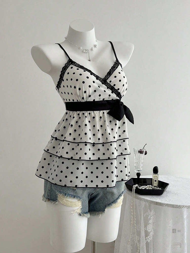 French-Style Retro Lace Patchw - Summer Clothing For 60 Year Old Woman avaliação e preço