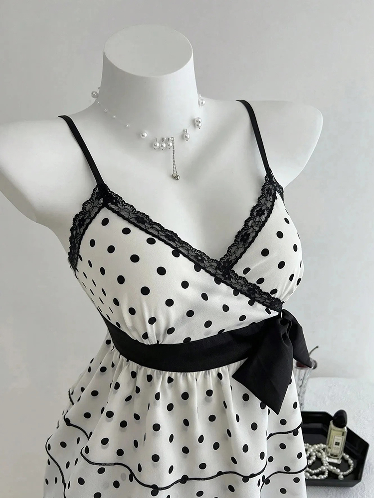 French-Style Retro Lace Patchw - Summer Clothing For 60 Year Old Woman avaliação e preço