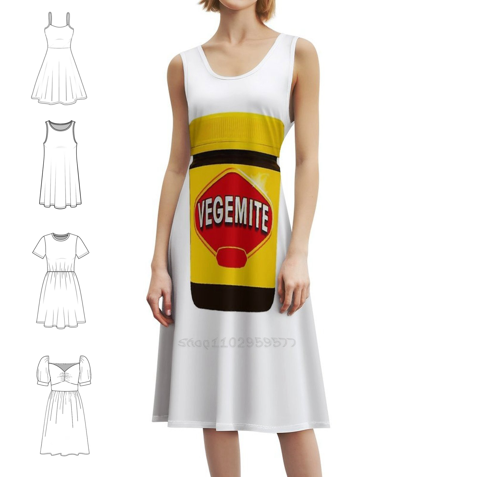 Vegemite Boho Chic Dress Elega - Summer Clothing Women Australia avaliação e preço