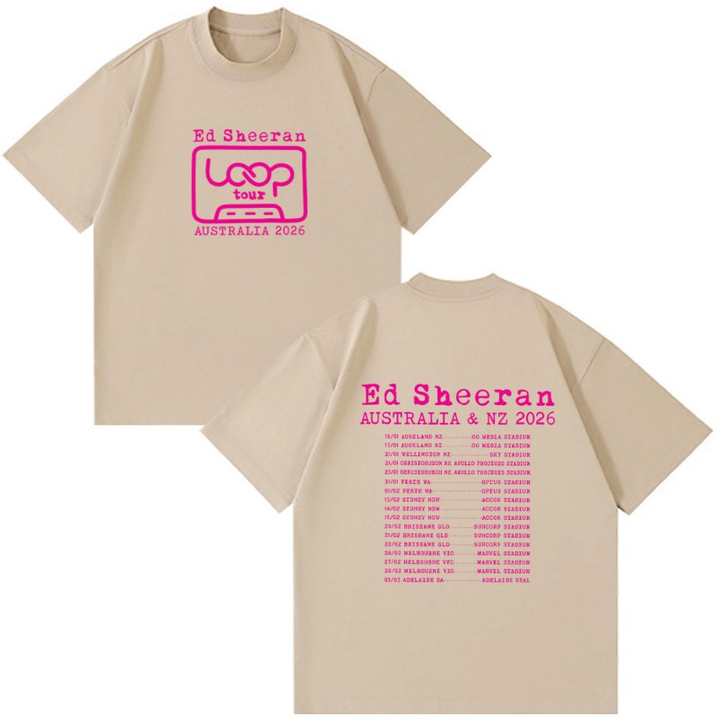 Ed Sheeran Loop Tour Australia - Summer Clothing Women Australia avaliação e preço