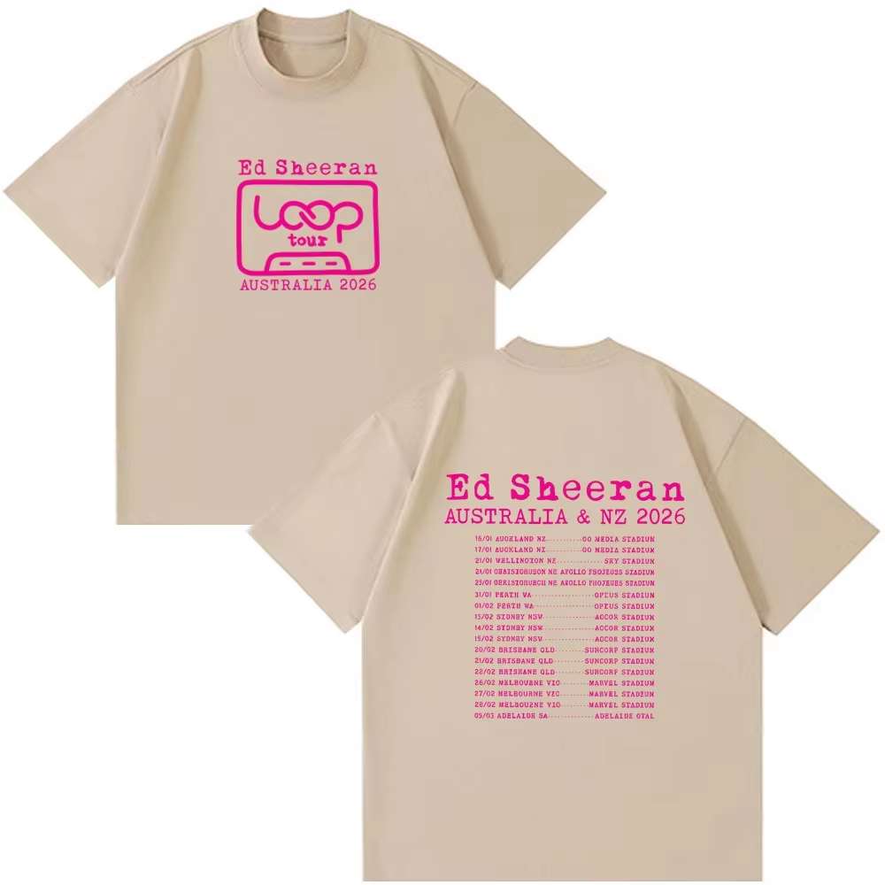 Ed Sheeran Loop Tour Australia - Summer Clothing Women Australia avaliação e preço