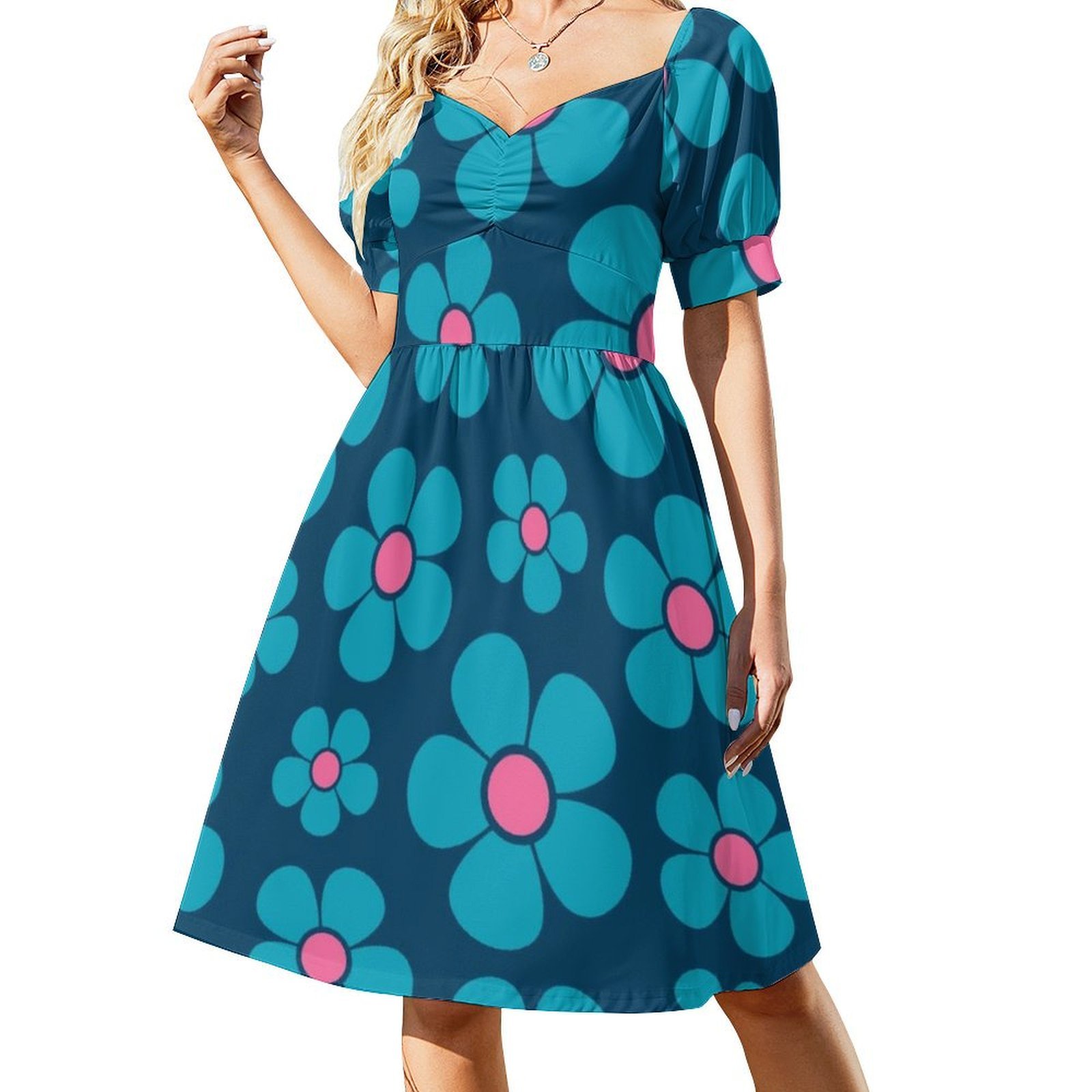 Reto 1960S Style Mid Mod Flora - Summer Clothing Styles For Women avaliação e preço