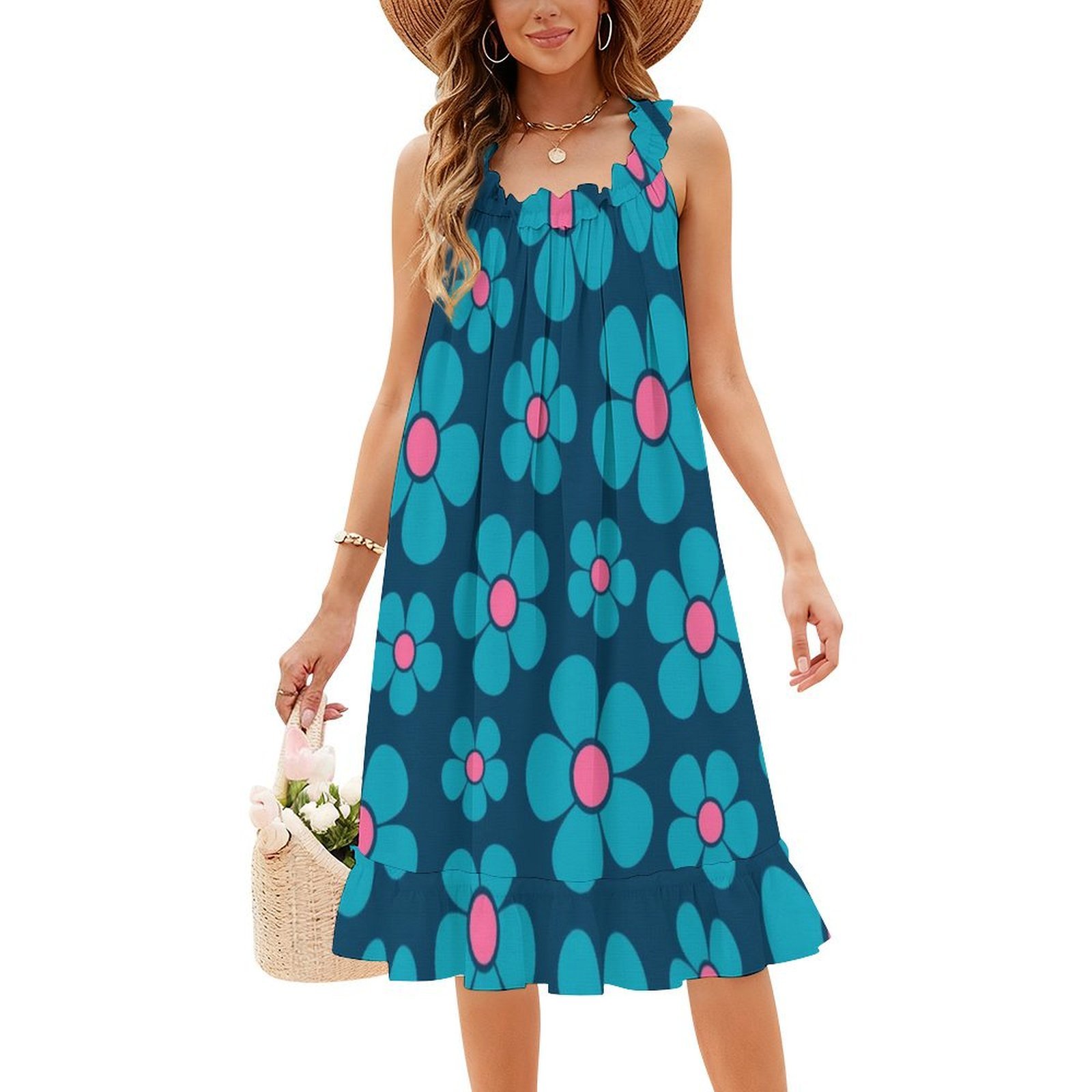 Reto 1960S Style Mid Mod Flora - Summer Clothing Styles For Women avaliação e preço