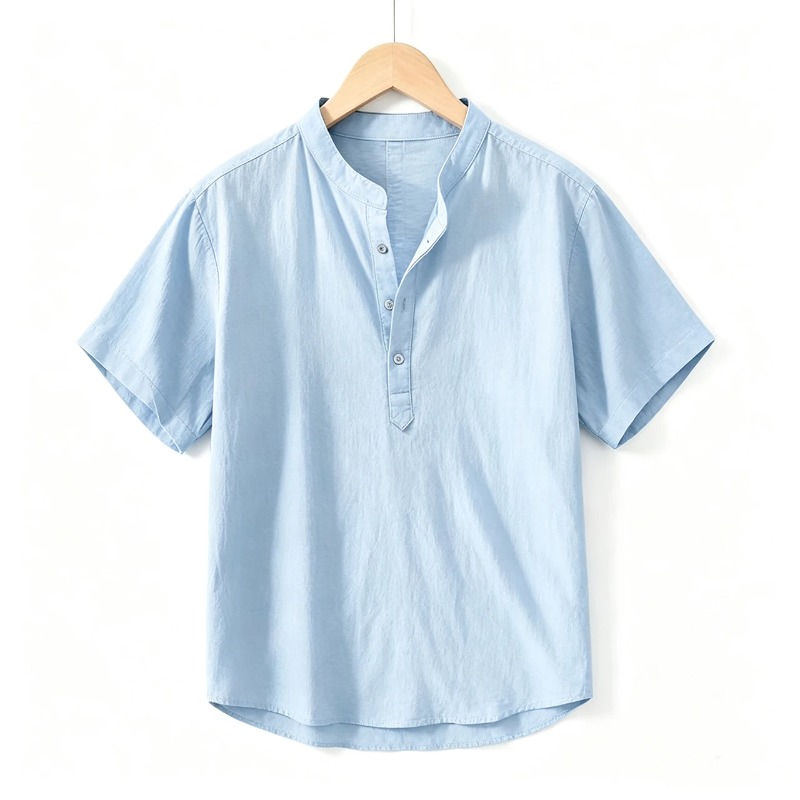 Summer Thin Short-sleeved Shir - Summer Cloth avaliação e preço
