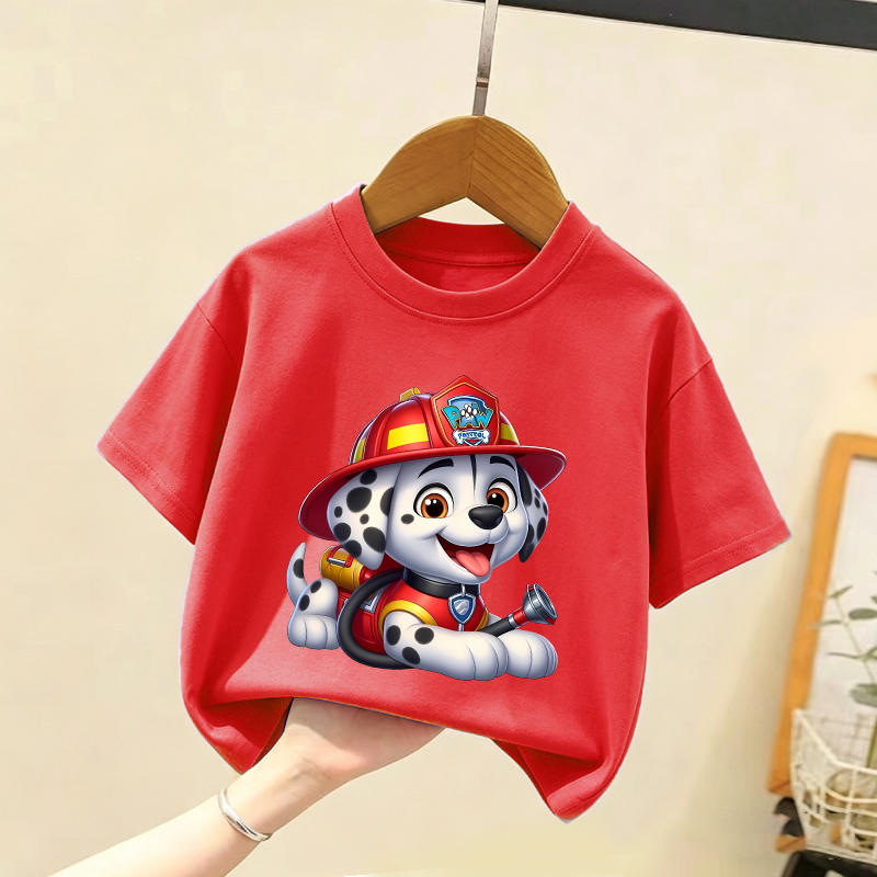 Paw Patrols Children T Shirt C - Summer Dog Clothing avaliação e preço