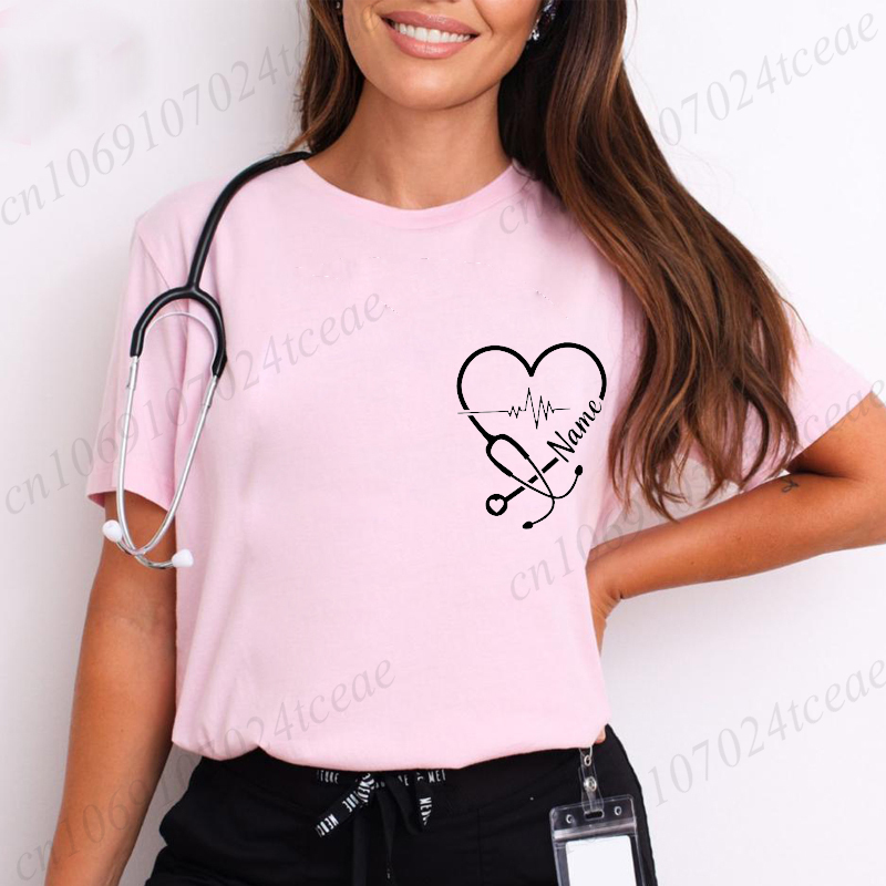 Custom Nurse Personalized Shir - Summer Clothing Name avaliação e preço
