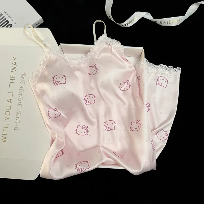 Cute Sanrio HelloKitty Ice Sil - Summer Nights Clothing avaliação e preço
