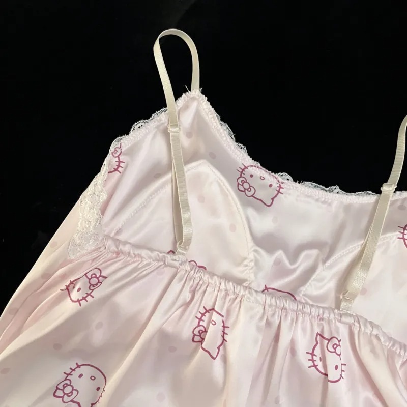 Cute Sanrio HelloKitty Ice Sil - Summer Nights Clothing avaliação e preço