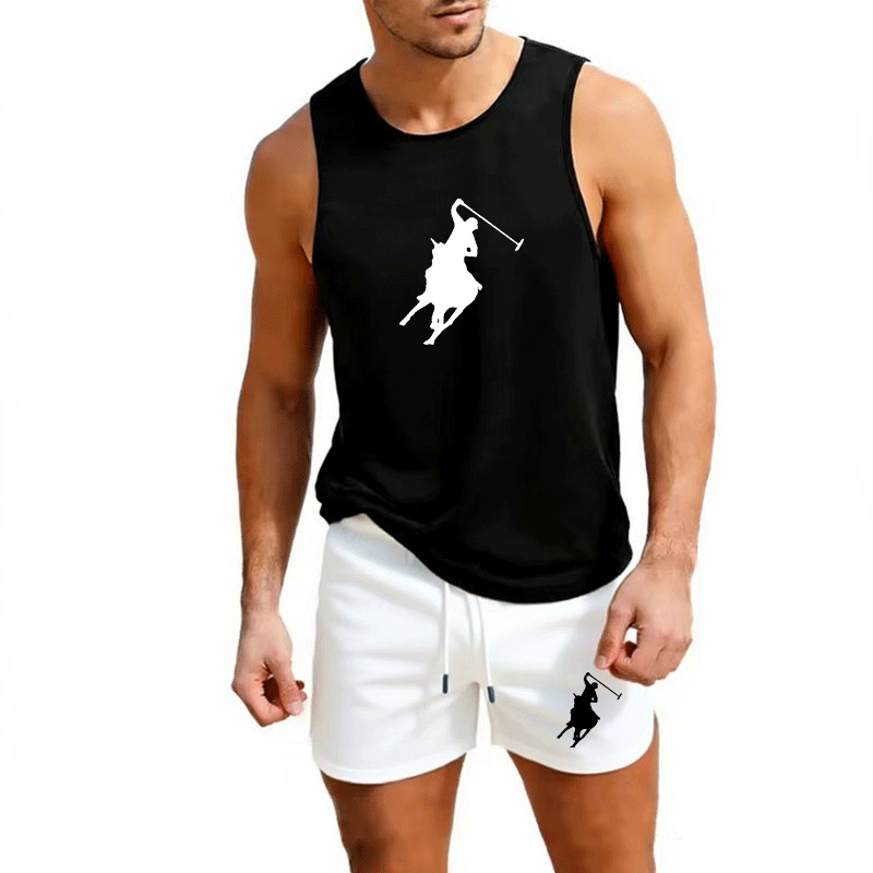 European Men Summer Vest and S - Summer Outdoor Clothing avaliação e preço