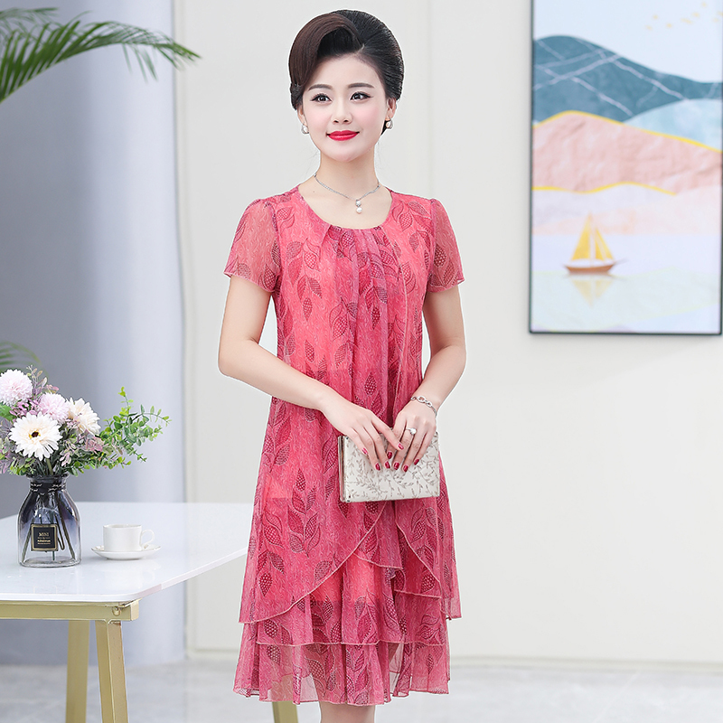 Summer  Dress NEW Casual Short - Summer Clothing For 60 Year Old Woman avaliação e preço
