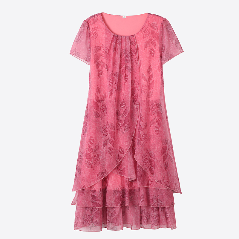 Summer  Dress NEW Casual Short - Summer Clothing For 60 Year Old Woman avaliação e preço