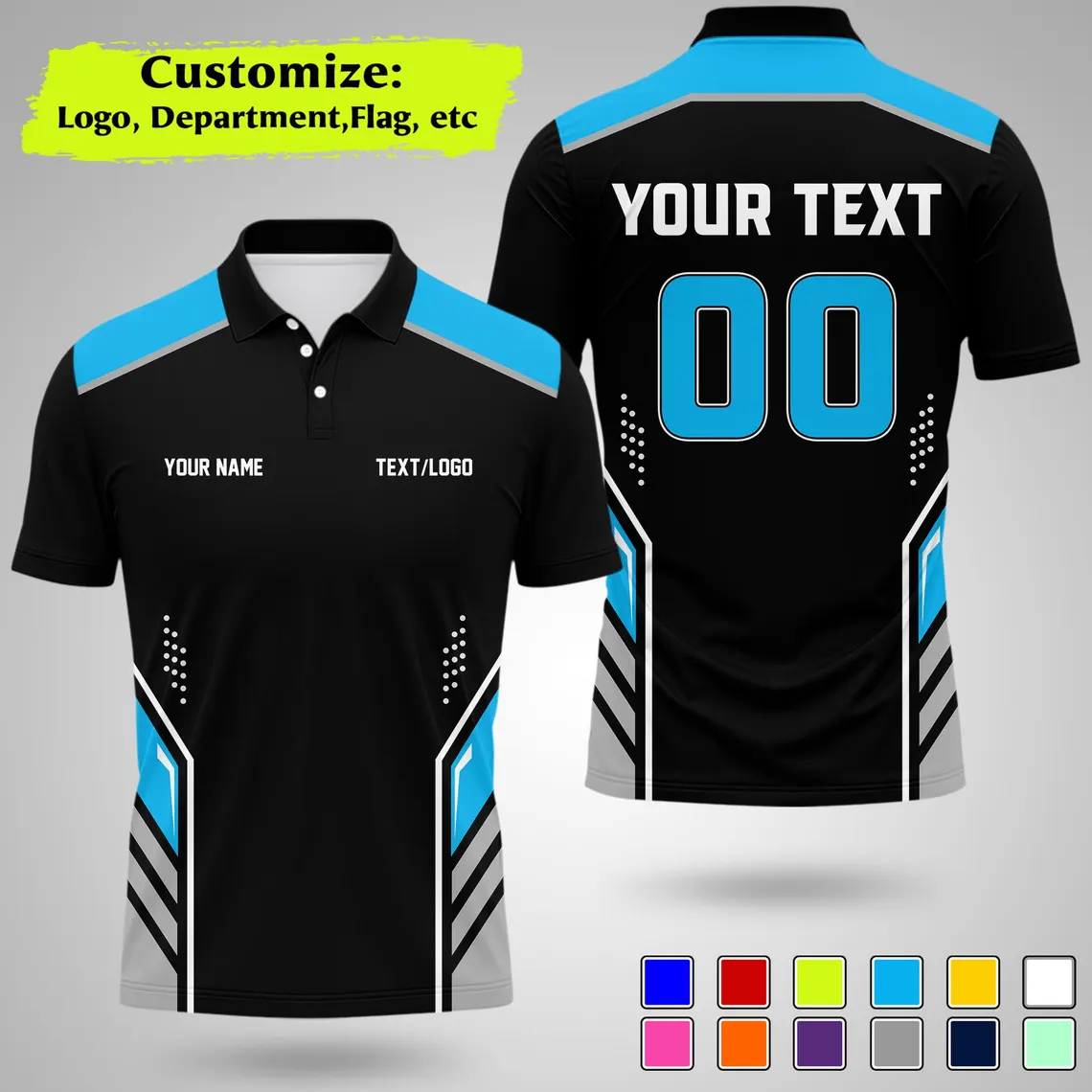 New Personalized Team Polo Shi - Summer Clothing Name avaliação e preço