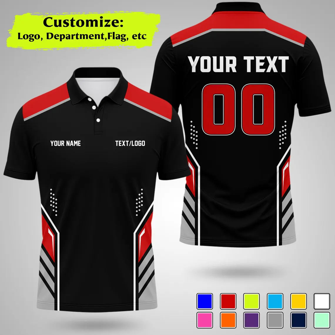 New Personalized Team Polo Shi - Summer Clothing Name avaliação e preço