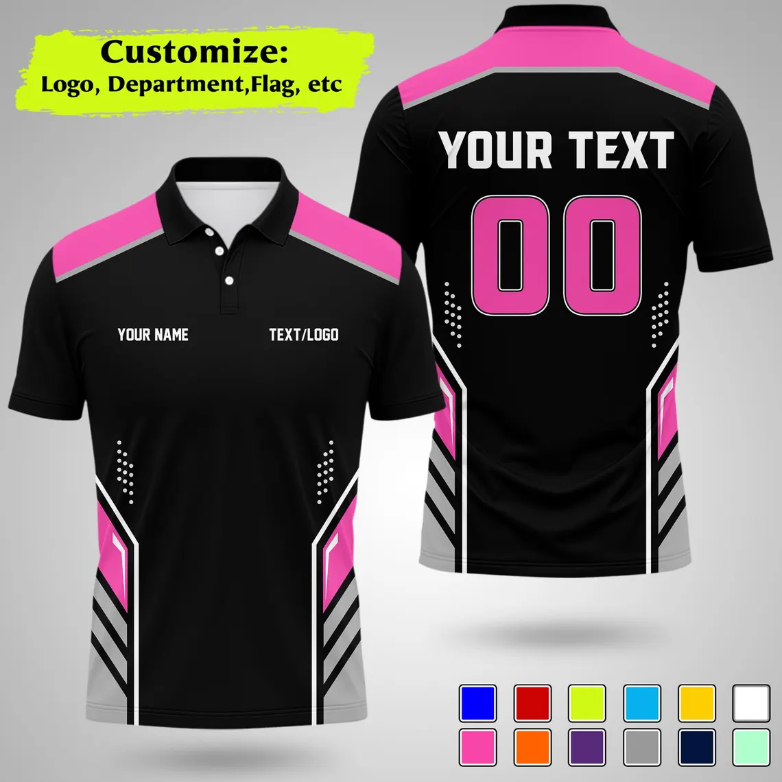 New Personalized Team Polo Shi - Summer Clothing Name avaliação e preço