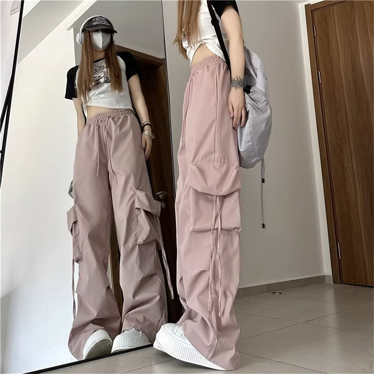 Plus Size Women Cargo Pants Hi - Summer Clothing Bundle avaliação e preço