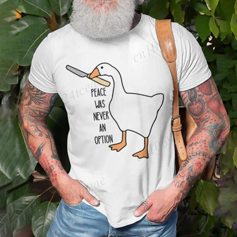 Goose Peace Was Never An Optio - Summer Clothing Options avaliação e preço