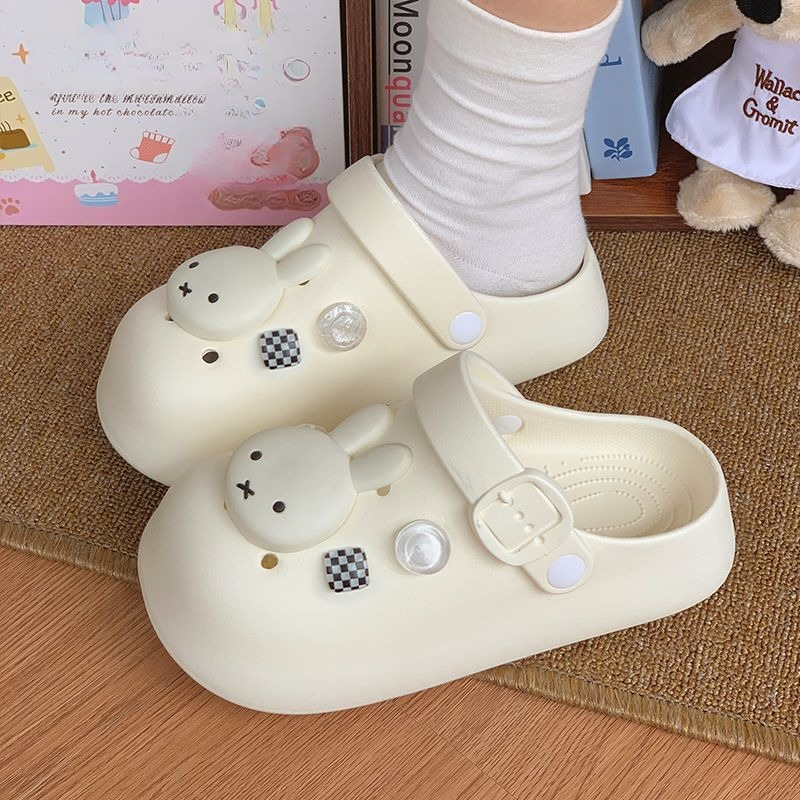 Miffy Rabbit Thick soled Arch  - Summer Clothing Cartoon avaliação e preço
