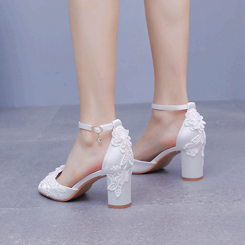 Women White Silk High Heels Su - Summer Clothing On Sale avaliação e preço