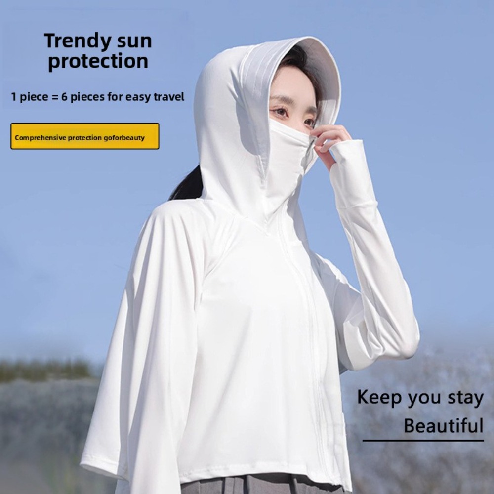 Jiaotong Style Sun Protection  - Summer Clothing Styles For Women avaliação e preço