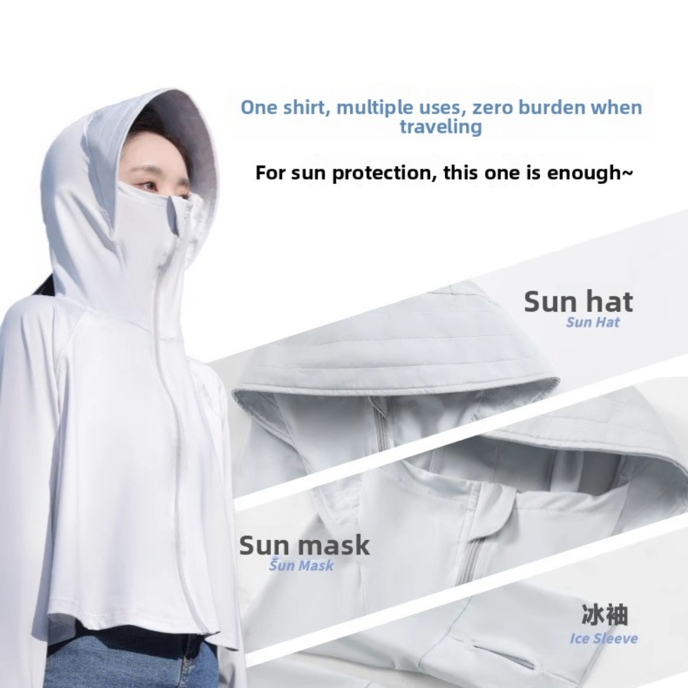 Jiaotong Style Sun Protection  - Summer Clothing Styles For Women avaliação e preço